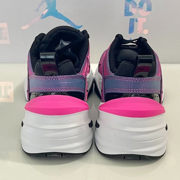 New Nike M2K Tekno Women's Sneaker Shoes Size 6.5 Fuchsia Pink Purple AV4221-600 - Picture 5 of 6